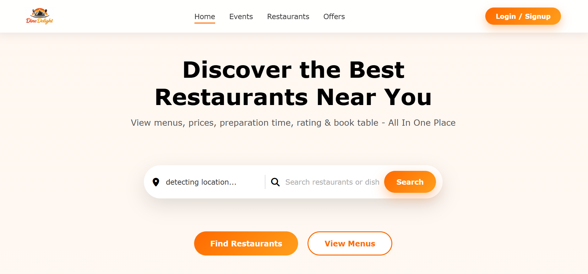 Food Court Platform preview